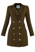 Front Button Jacket Dress